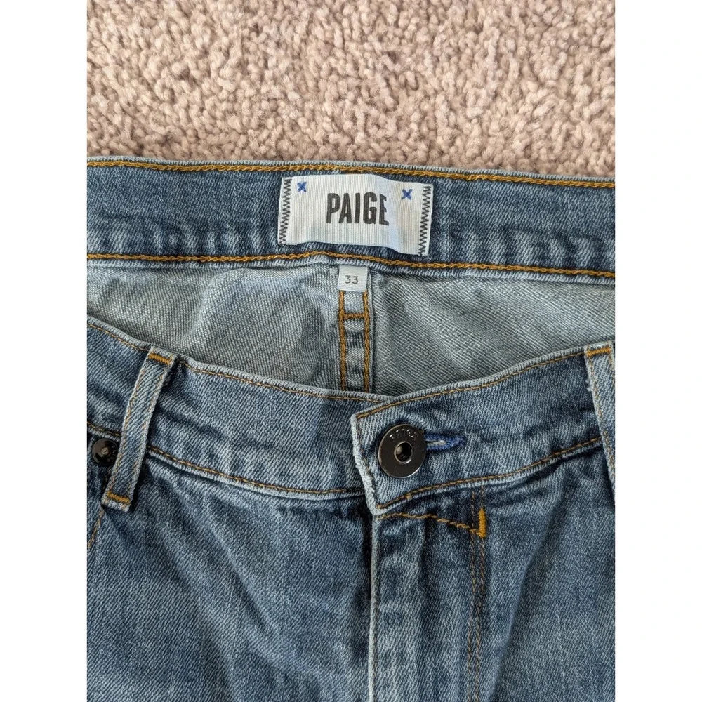 Paige Doheny Jeans Men's 33X30 Relaxed Straight Vintage Inspired Denim - Picture 4 of 8